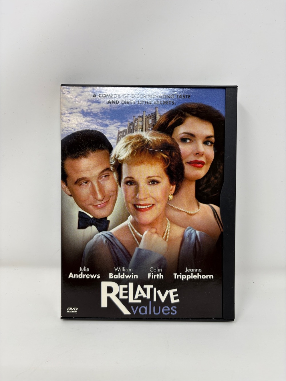 Julie Andrews "Relative Values" DVD - Black